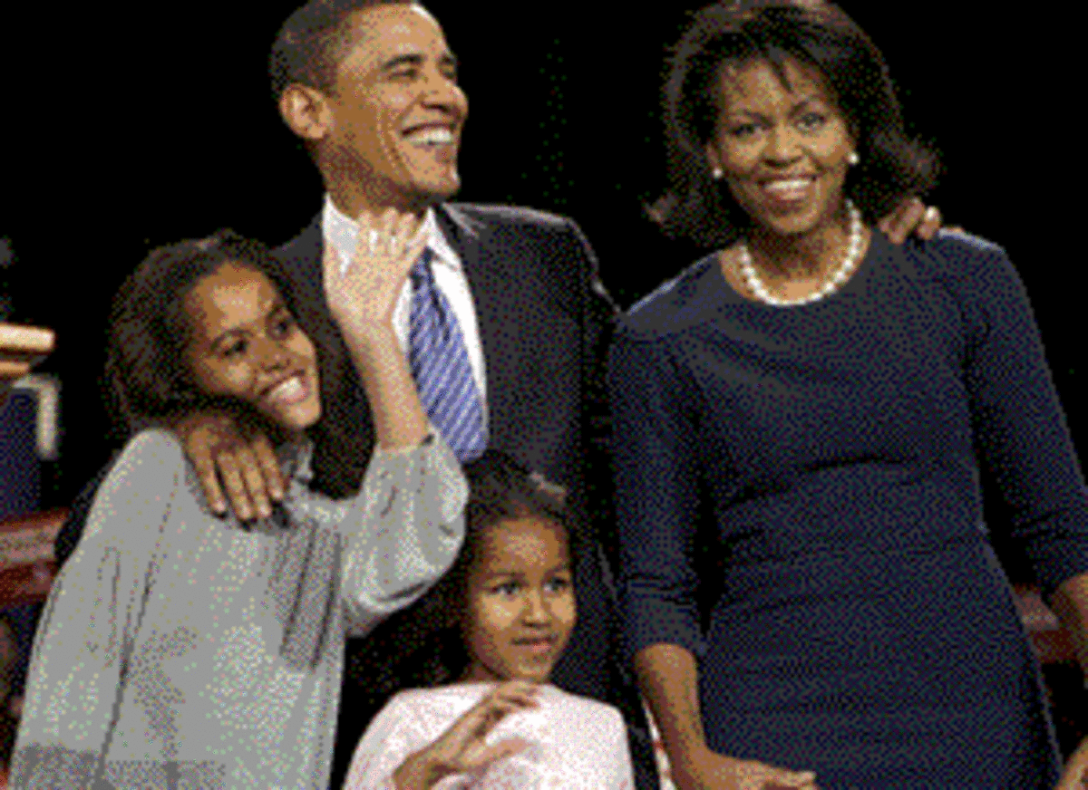 obama family The Whites Only Sign Has Been Removed from the White House.  Today We Are Truly the United States