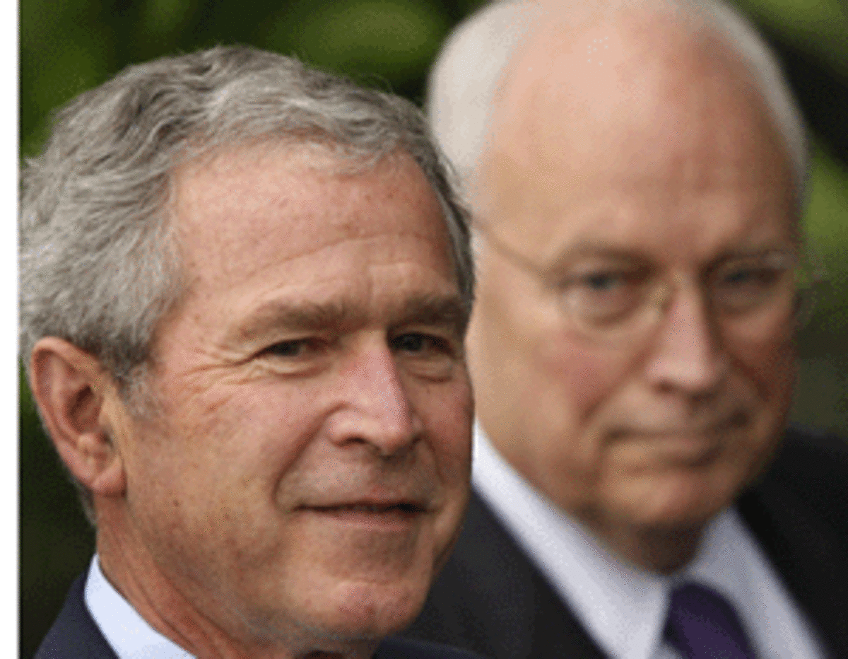 George Bush and Dick Cheney
