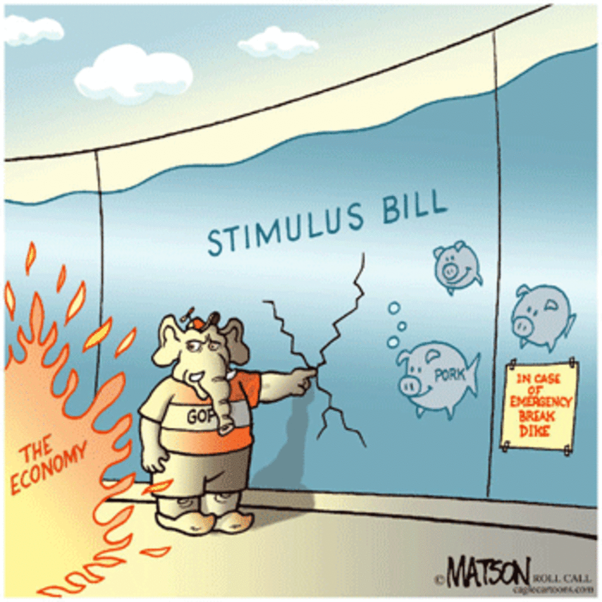 stimulus  Senate Republicans and the Stimulus: Playing Politics When the Economy Burns