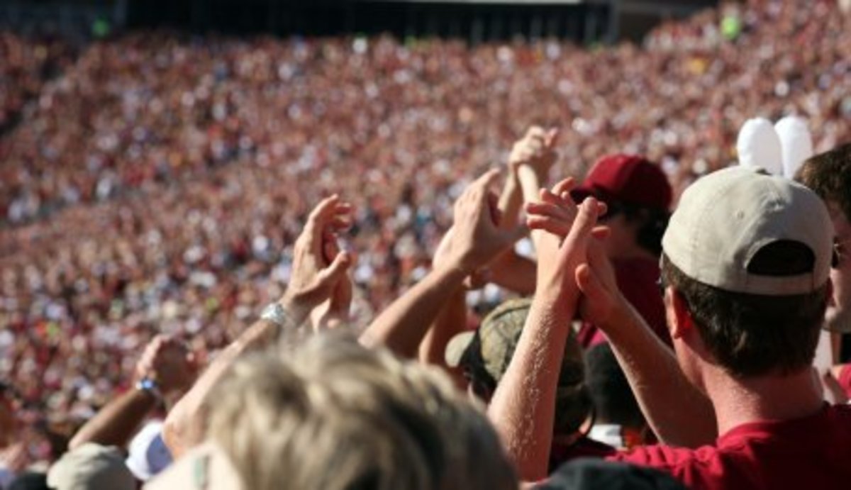 white fans