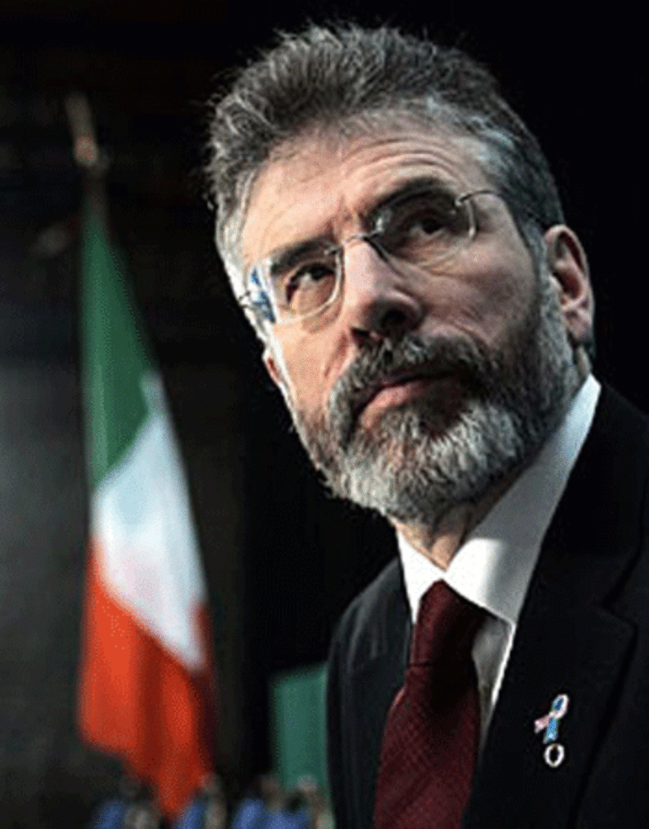 gerry adams photo gerry adams Crimson and Clover: Whats Wrong with the Irish?
