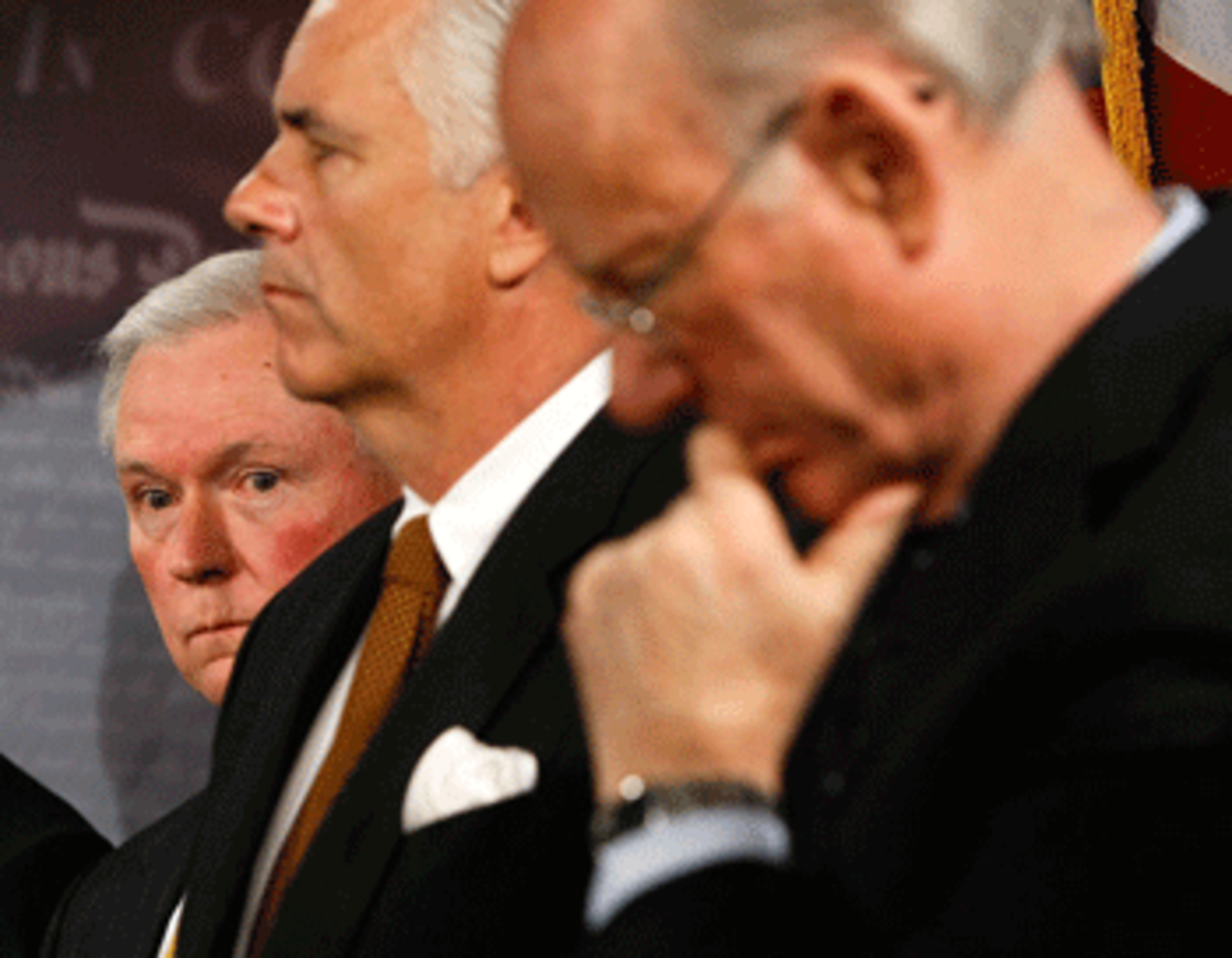 sessions photo sessions Returning to the Rule of Law: Bogus Republican Complaints about AIG Bailout