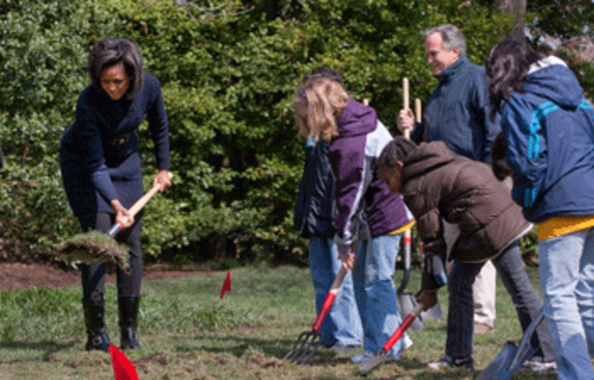 white house garden Urban Farming    An Idea Whose Time Has Come