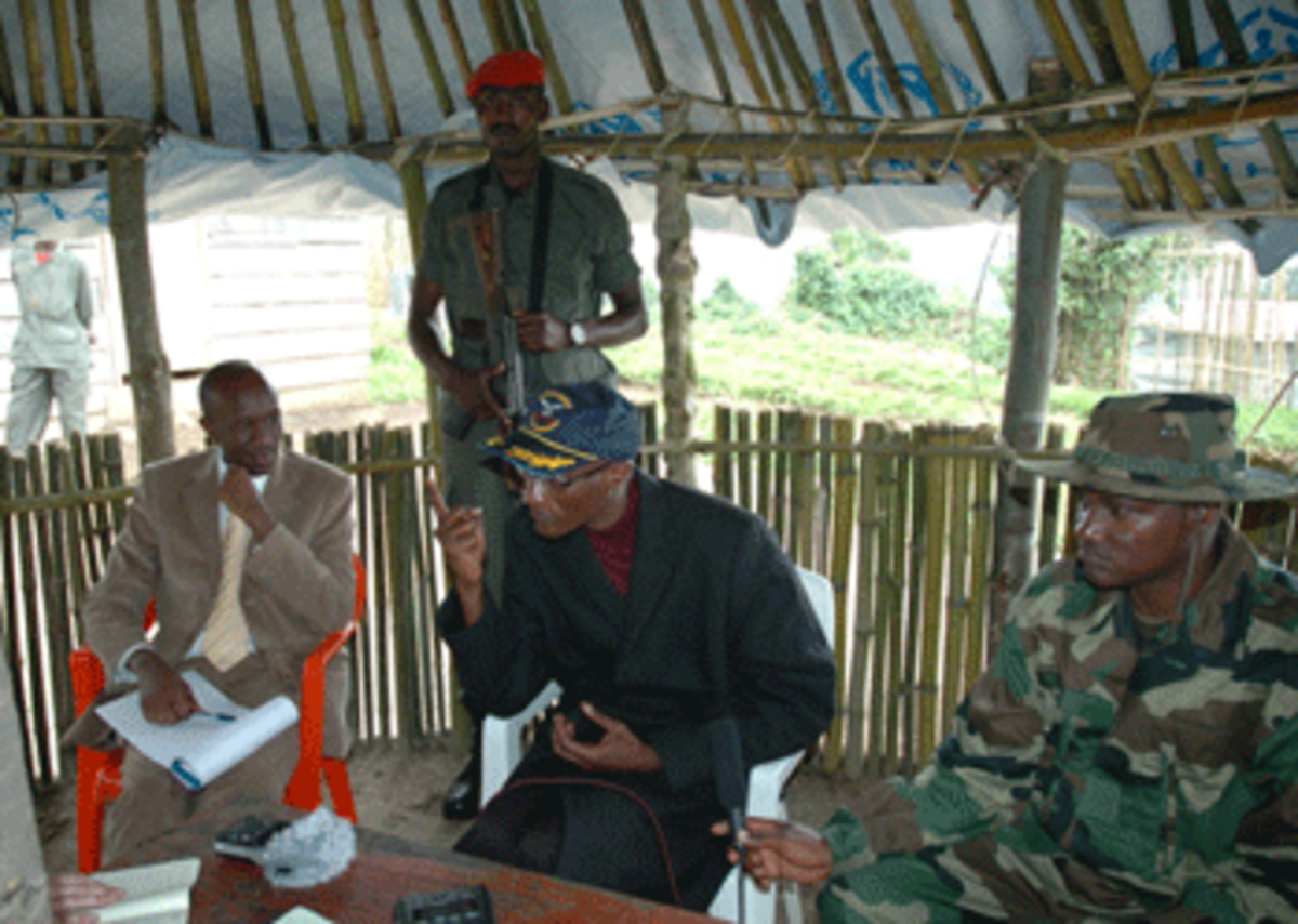 nienaber_3 Image: Nkunda in Interview before his detention 2009 Nienaber