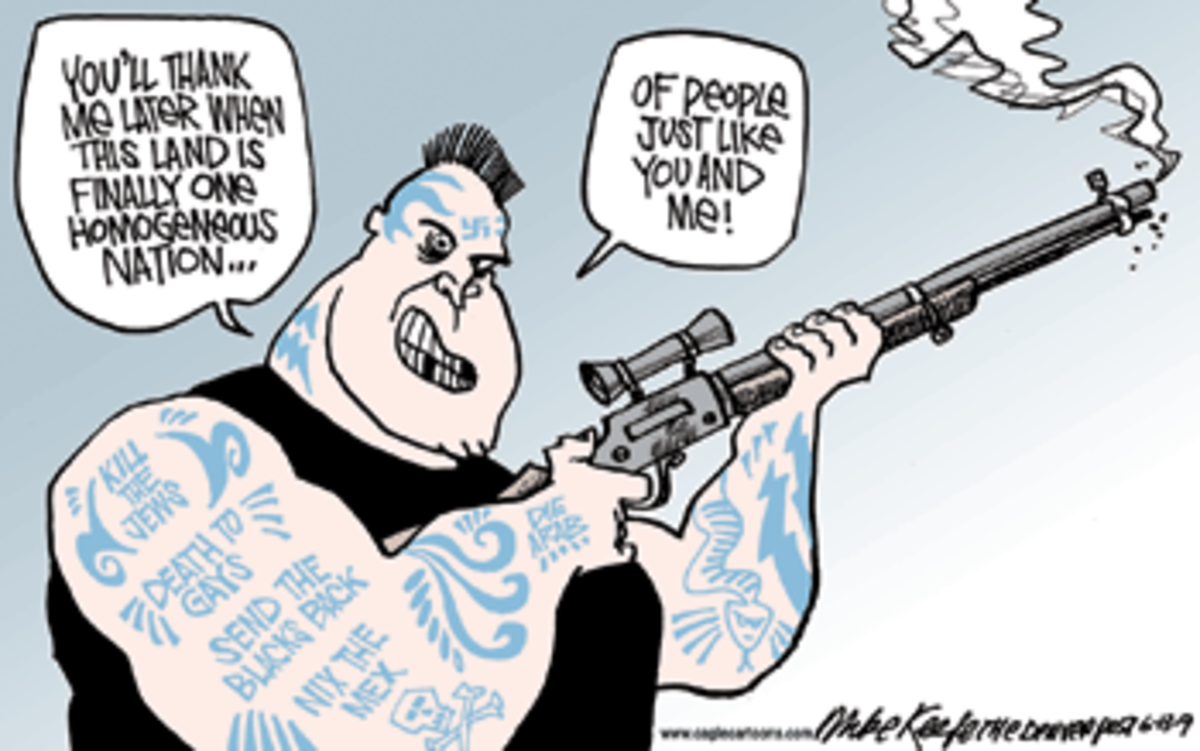 hater groups White Supremecist DC Shooting in Post Racial America