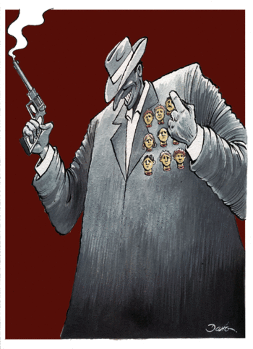 crime medals Truckfuls of Bodies