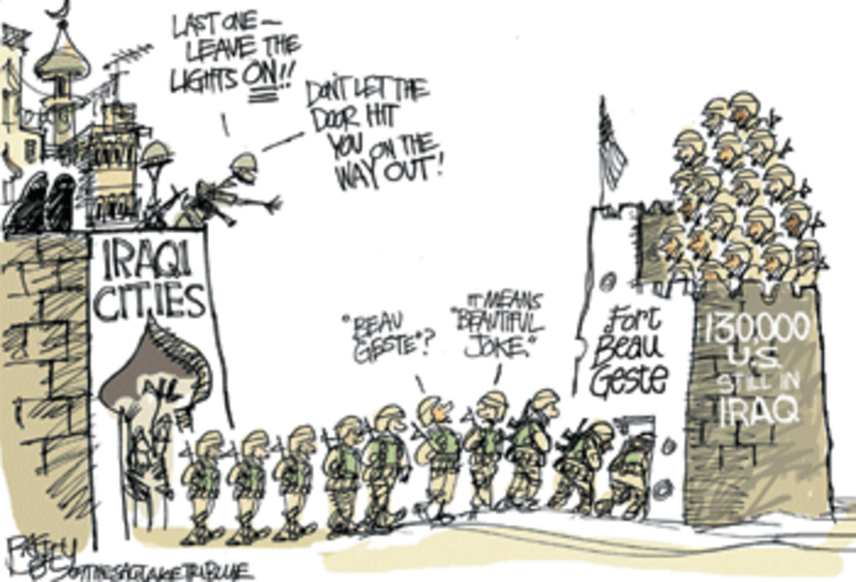 long goodbye Iraq: Take Yes for an Answer
