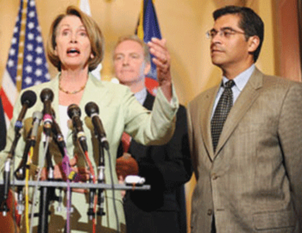 Speaker Nancy Pelosi, Congressman Xavier Becerra