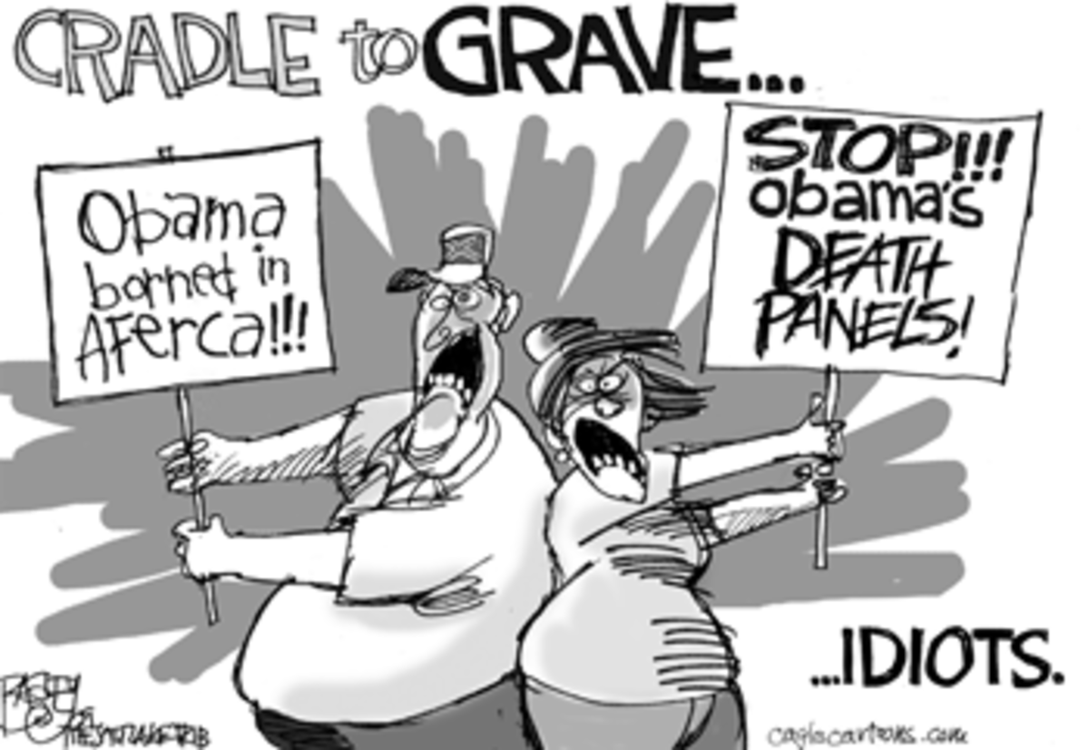 crade to grave Shouting Conservatives and Whining Liberals