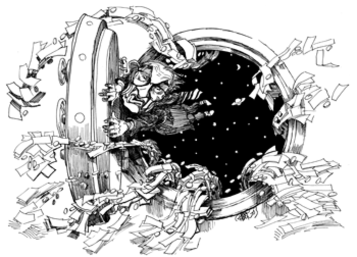 Alan Greenspan cartoon