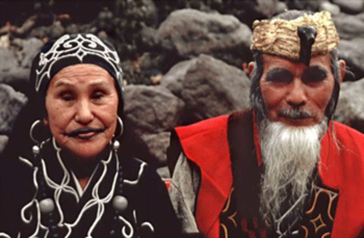 Ainu Couple photo Ainu Couple Will Obama Help Ease Asias Racism?