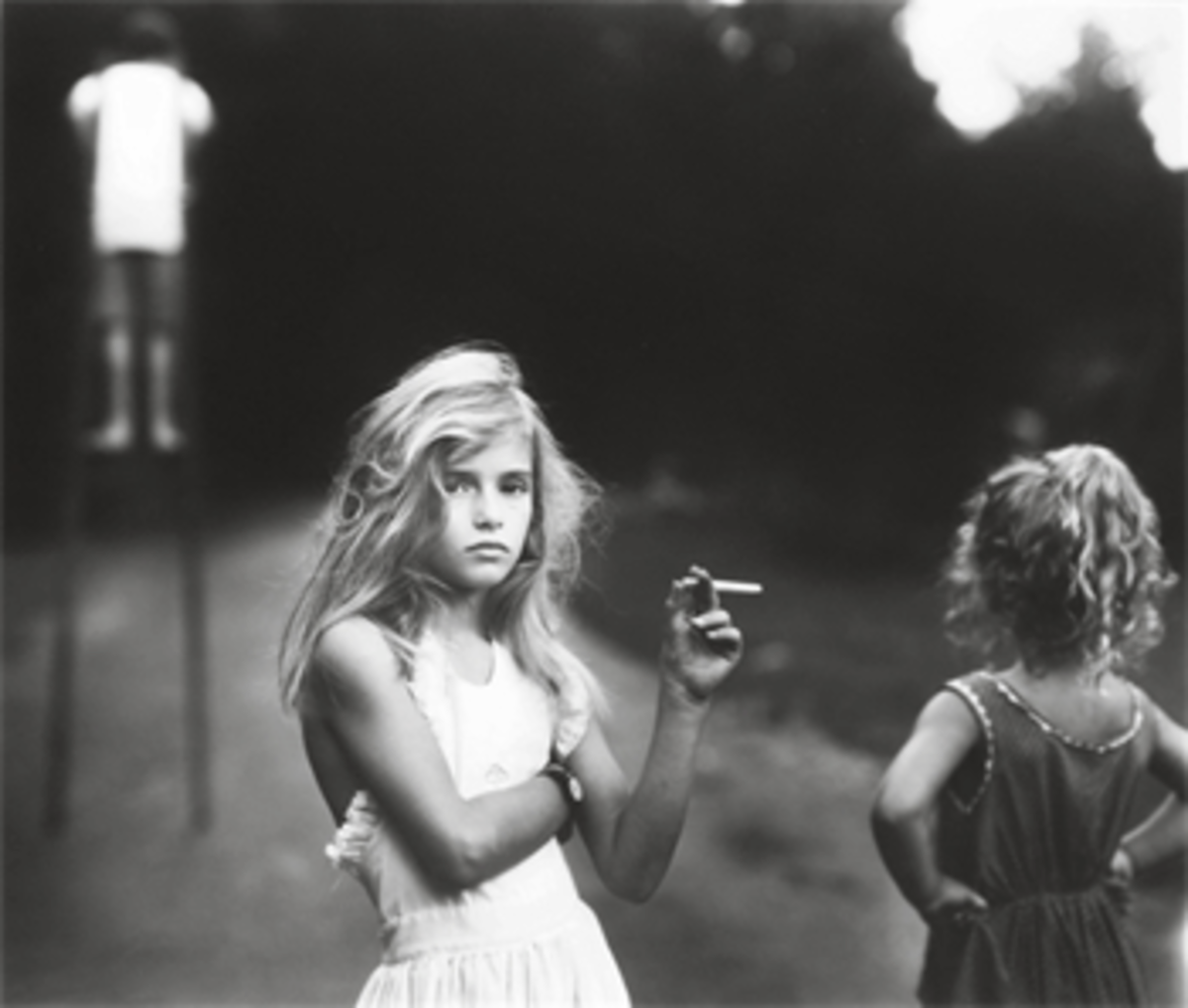 Sally Mann's "Candy Cigarette"
