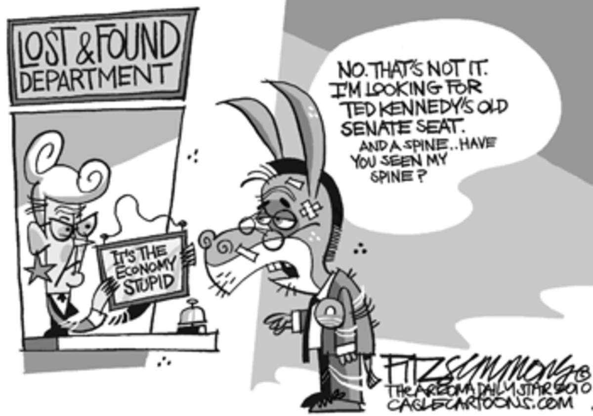 Democrats Need Spine1 Massachusetts: Timidity of Hope Wont Cut It