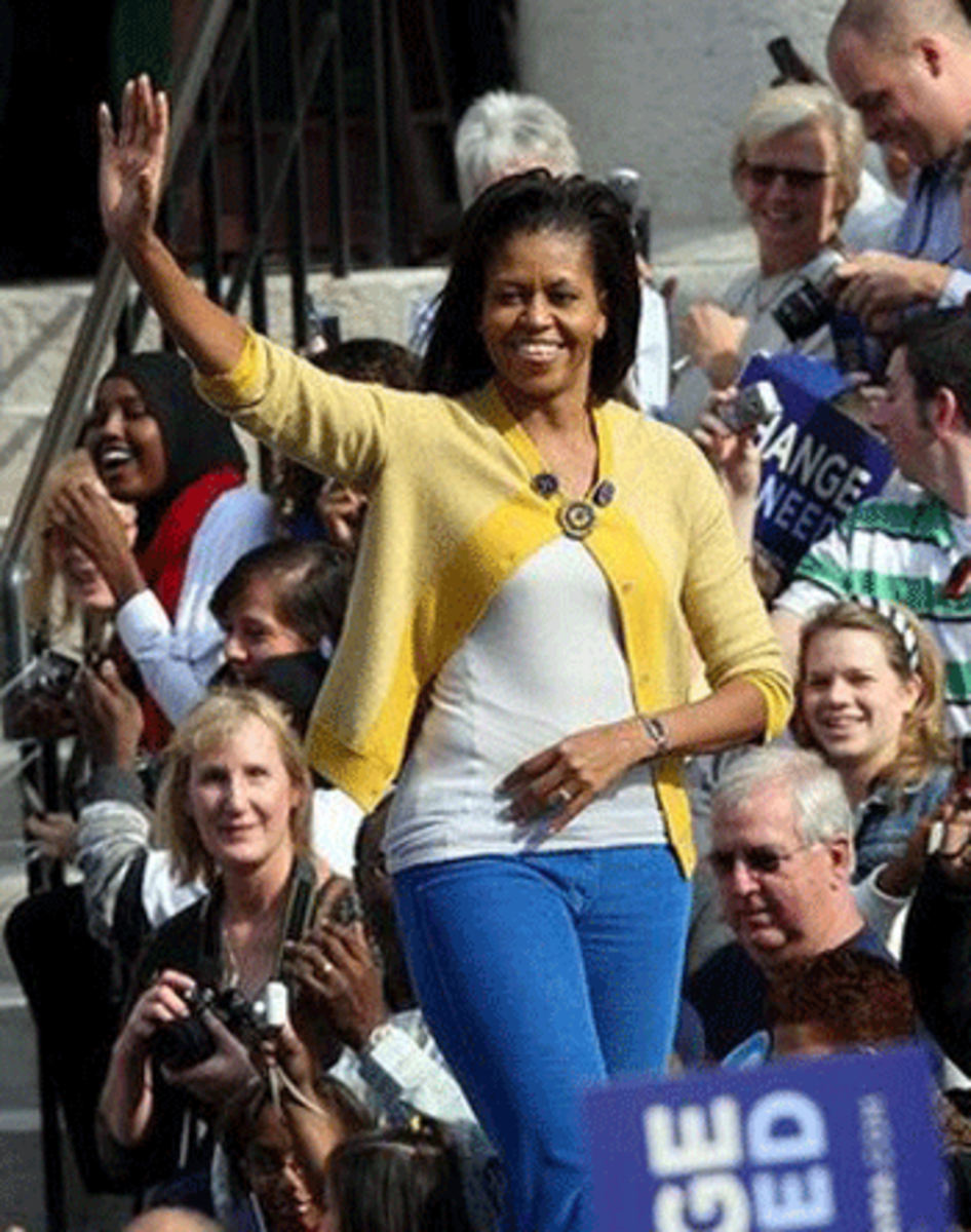 Michelle Obama The Obamas First Year Living In The White House: And Im Just Wondering...