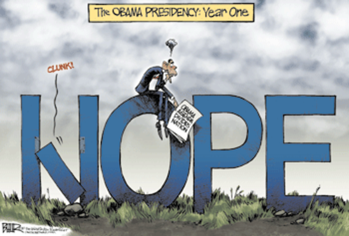 Obama Year One Eulogy for the Left