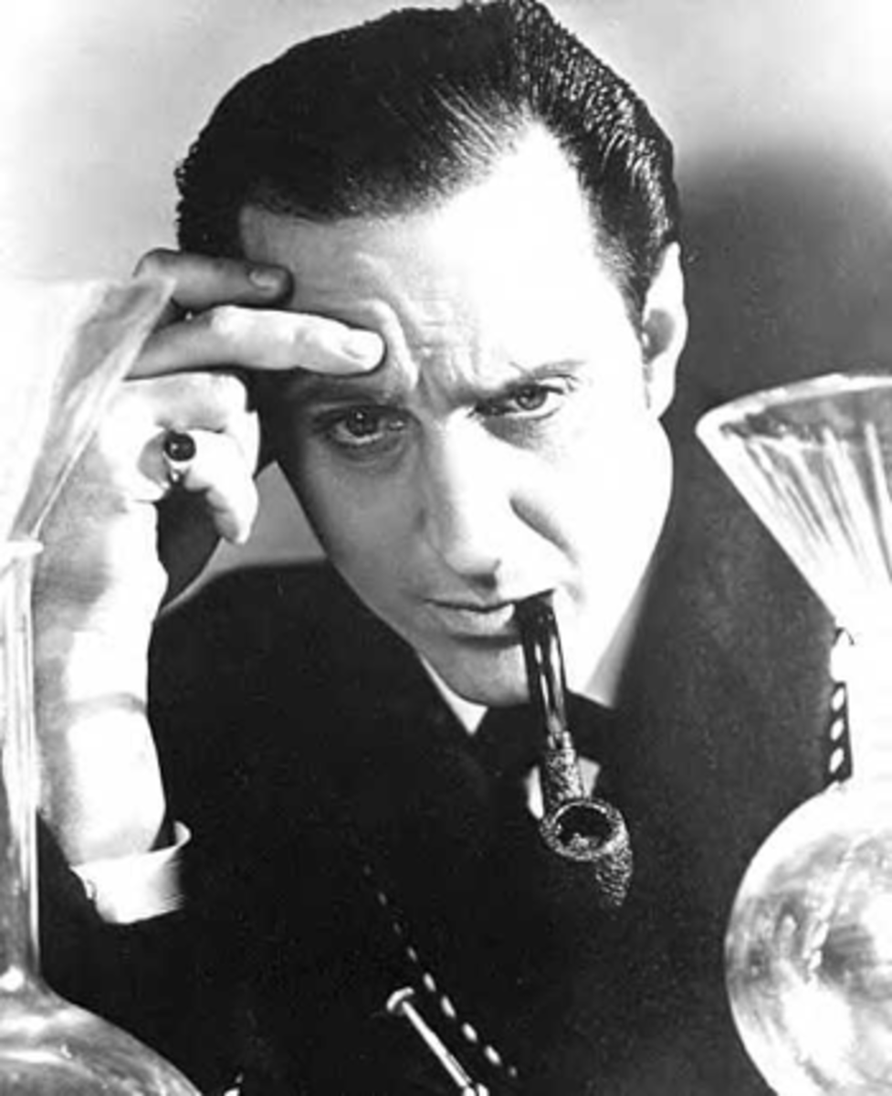 Basil Rathbone as Sherlock Holmes