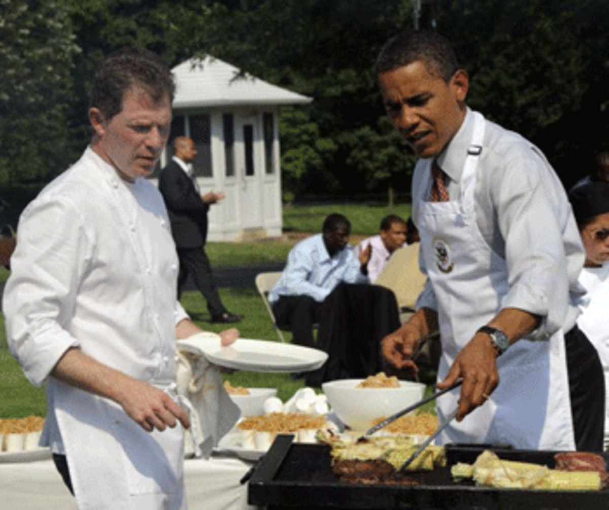 obama barbecue photo obama barbecue The Obamas First Year Living In The White House: And Im Just Wondering...