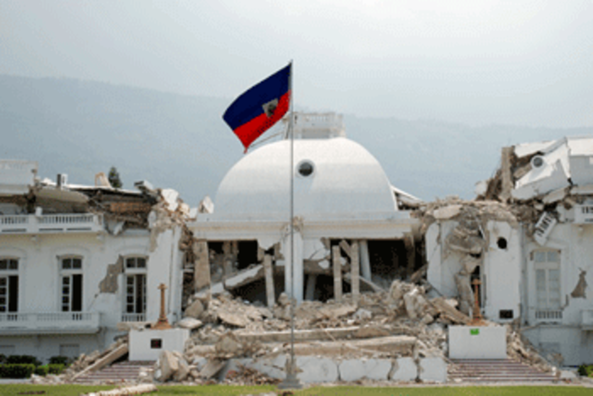 Hait's presidential palace
