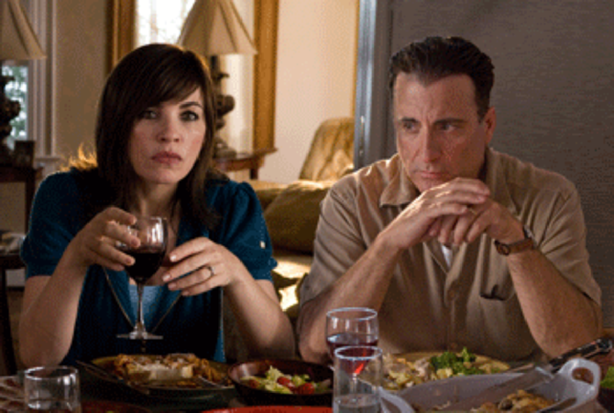 Dominik Garcia-Lorido and Andy Garcia, in City Island