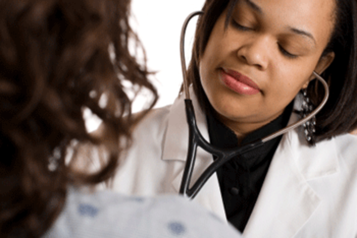 young black doctor