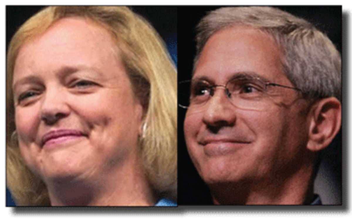 Republican Gubenatorial Candidates Meg Whitman and Steve Poizner
