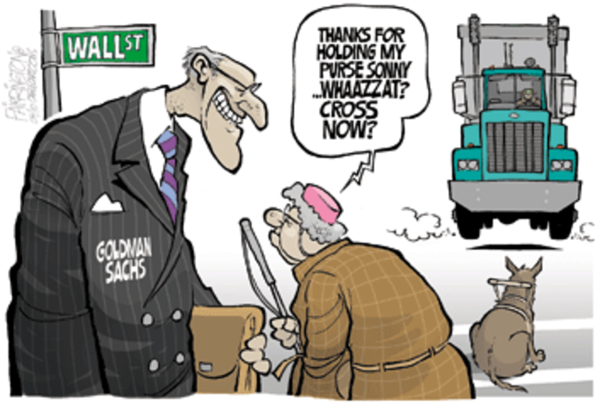 Goldman Sachs Bets Against America