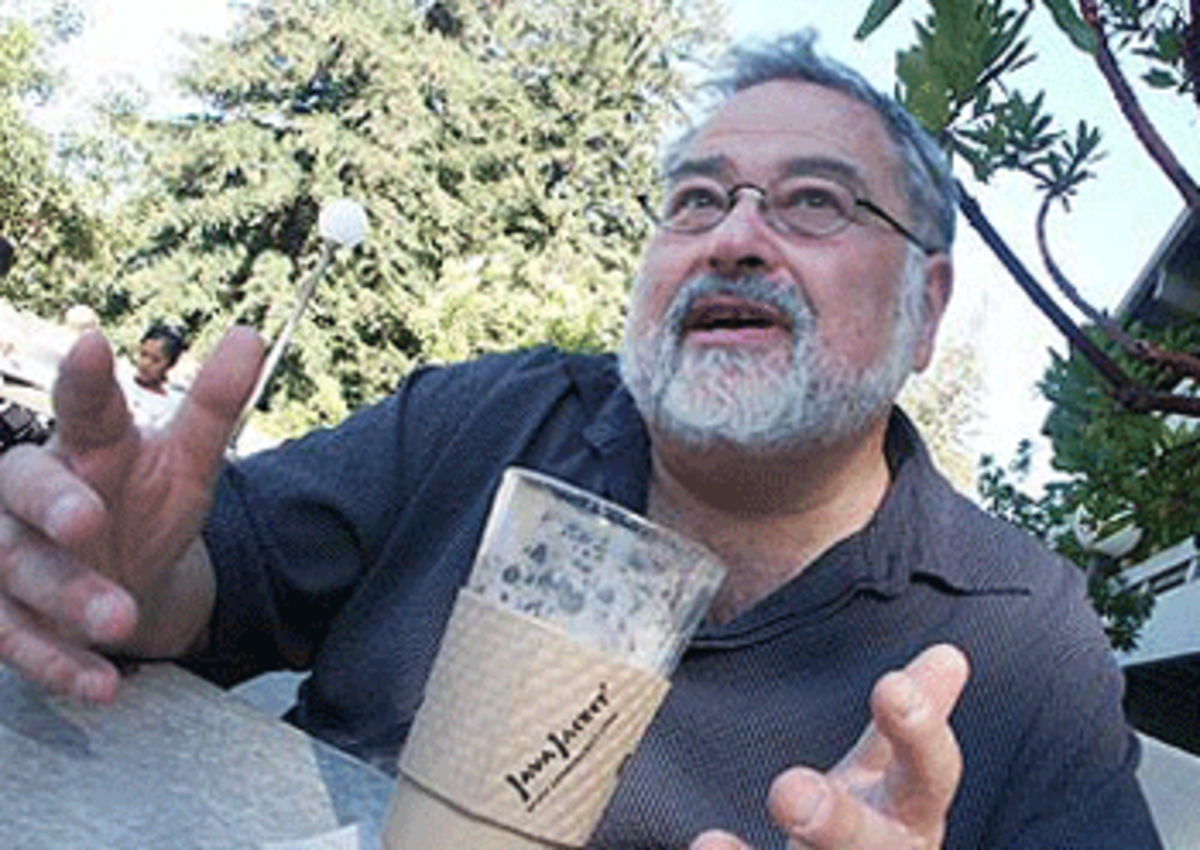 UC Berkeley Professor George Lakoff (BAP photos)
