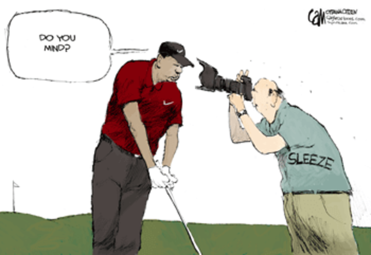 tiger media frenzy