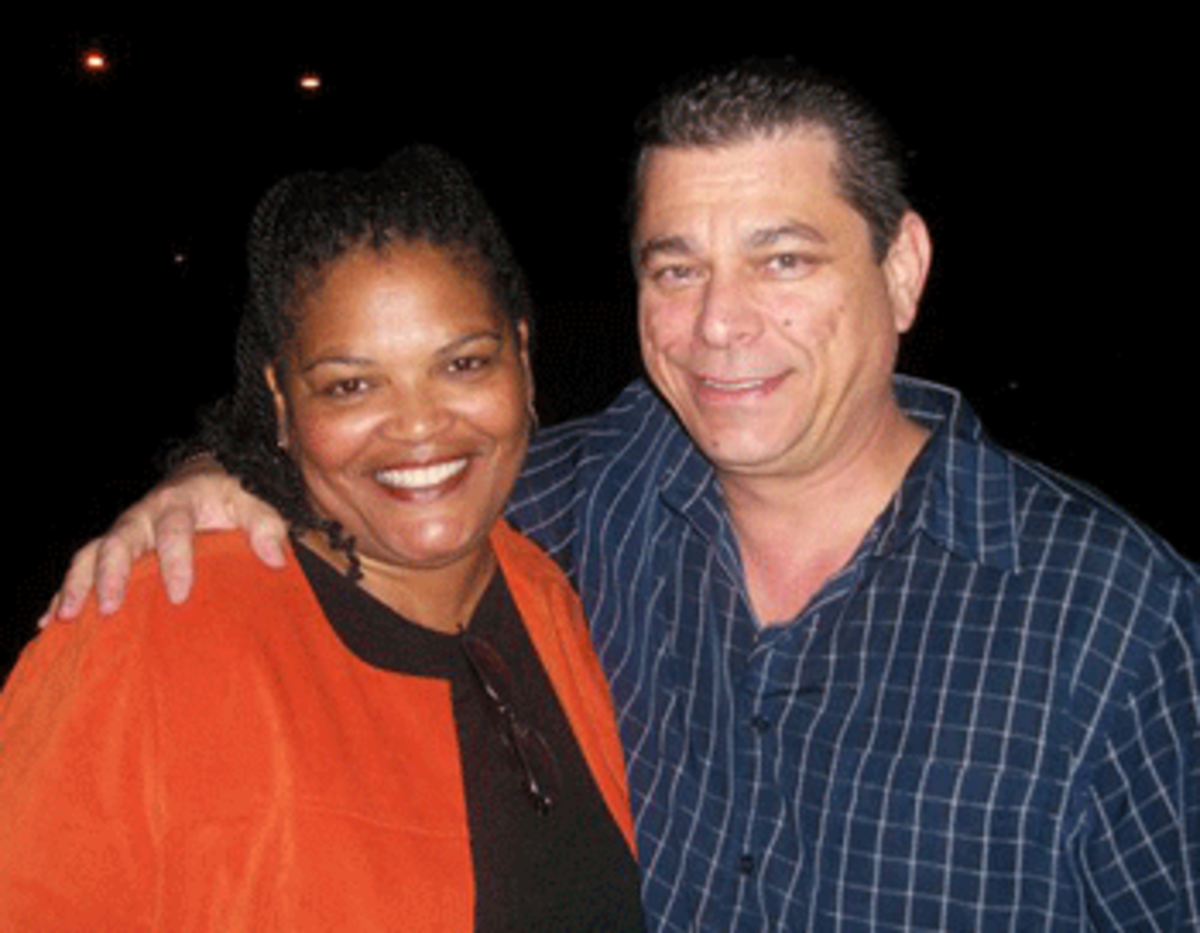 Linda Jones and Eric Bauman
