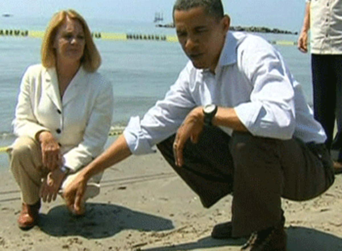 obama spill