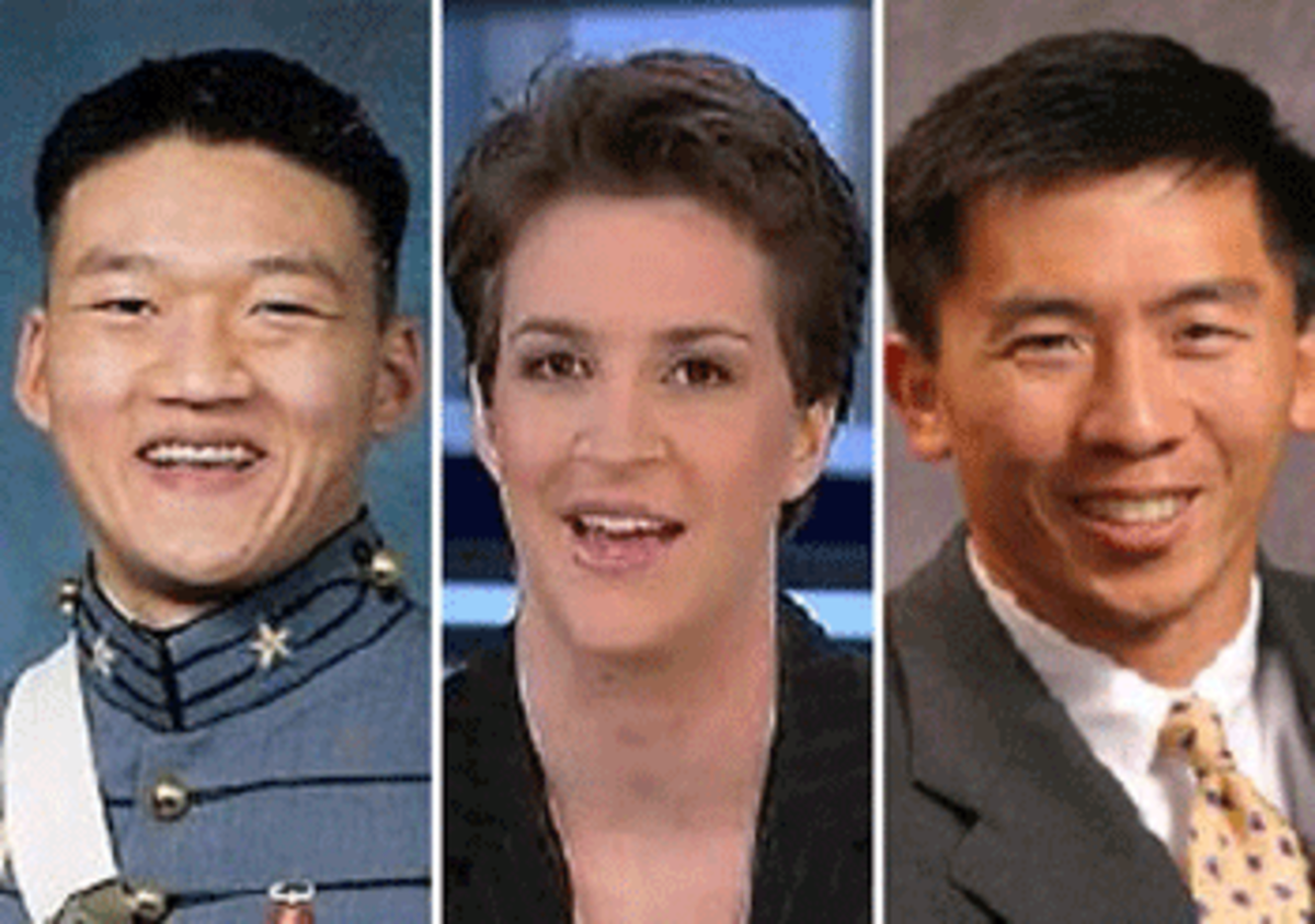 Progressive Obama Critics Lt. Dan Choi and Rachel Maddow along with Goodwin Liu