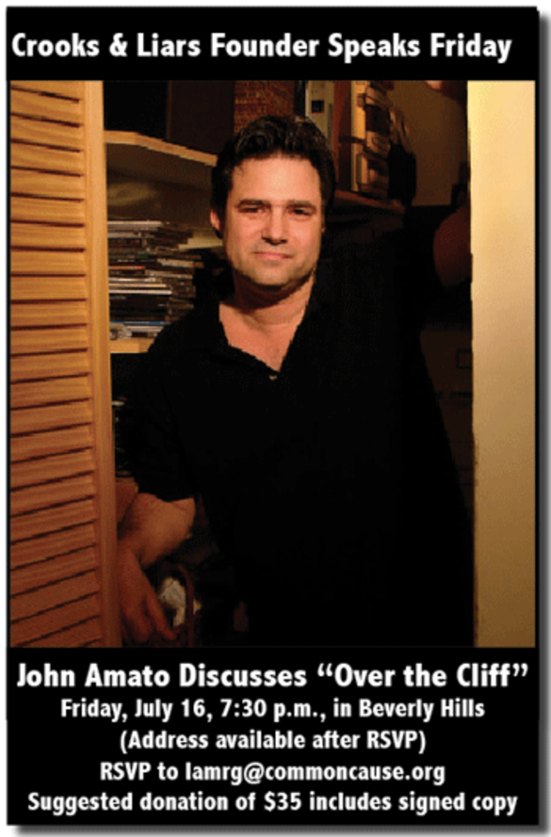 amato1 John Amato, Crooks & Liars Founder Speaks in LA
