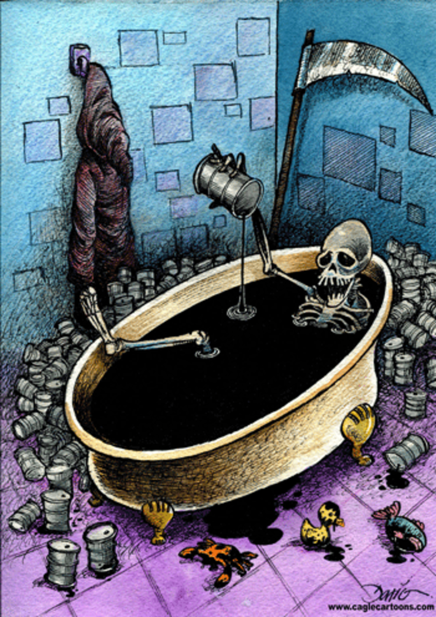 black bath