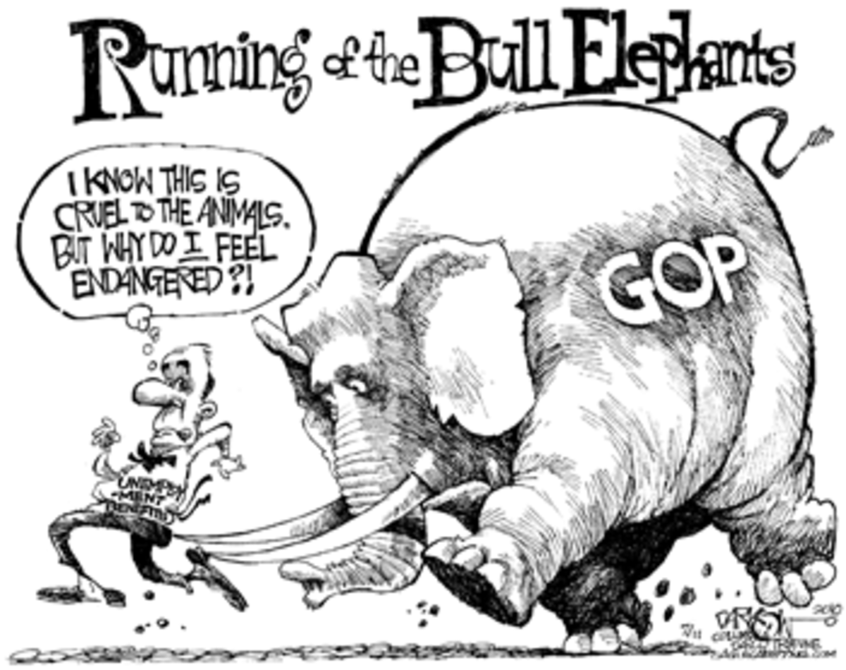 bull elephants Labor Fights Back for Living Wages, Jobs For All