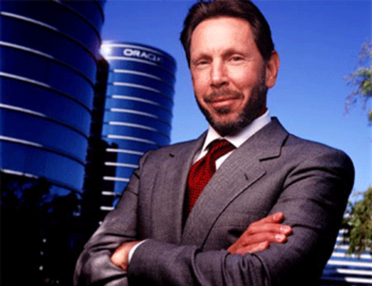 larry ellison2 A Hoop Dream, Politics & the Long Reach of High Tech Money