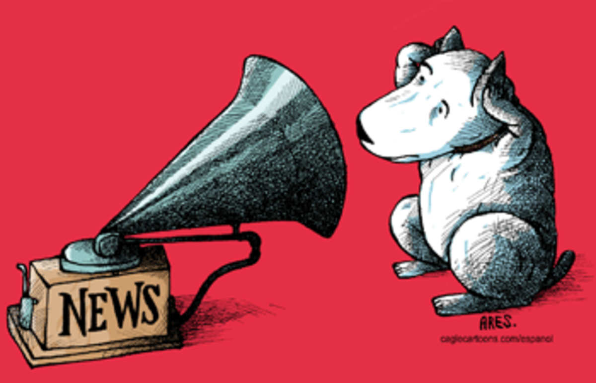 spinning the news