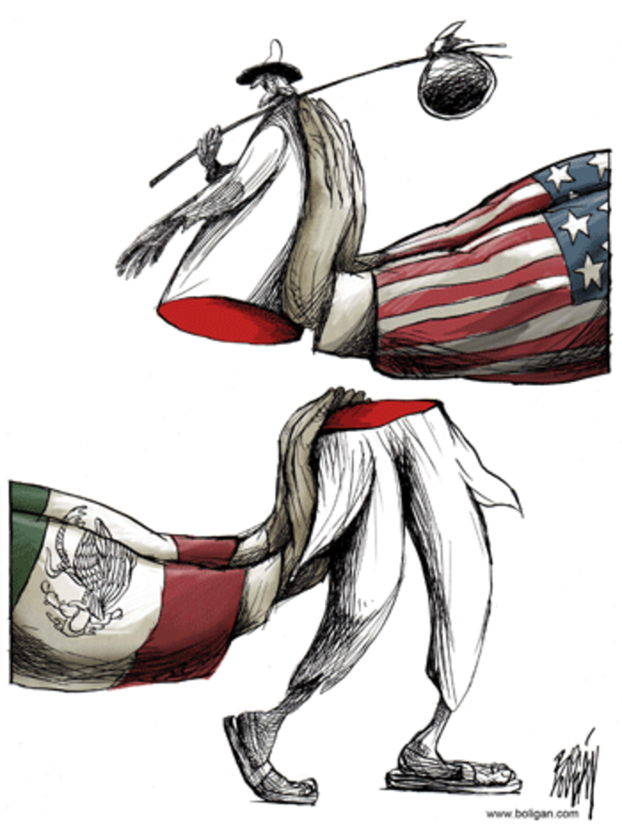 immigrtion push and pull