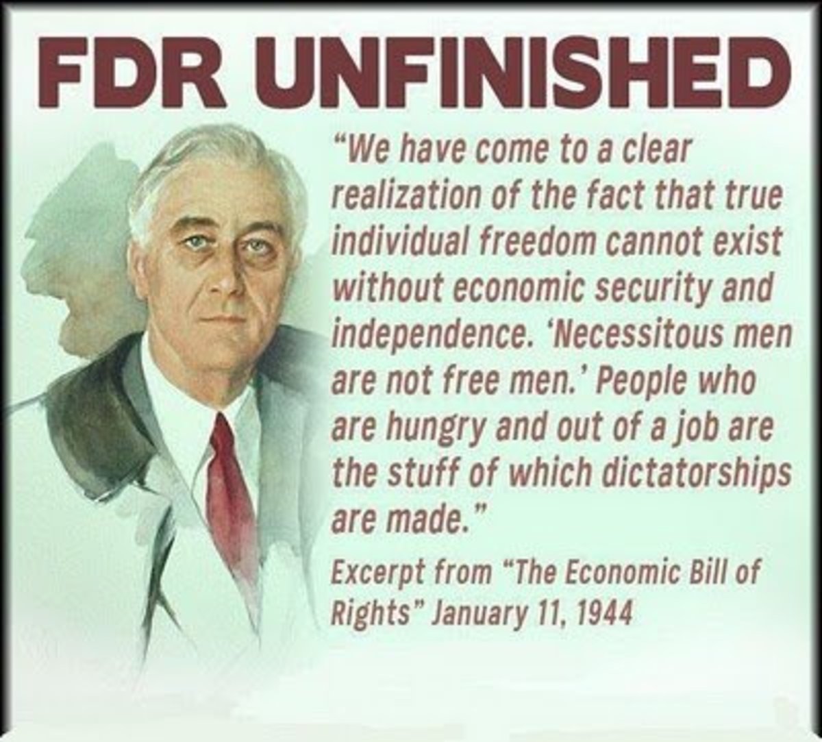 fdr unfinished