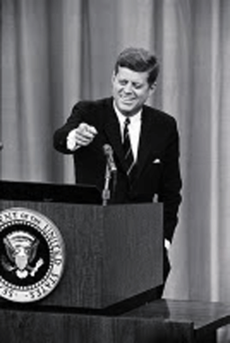 jfk press conference