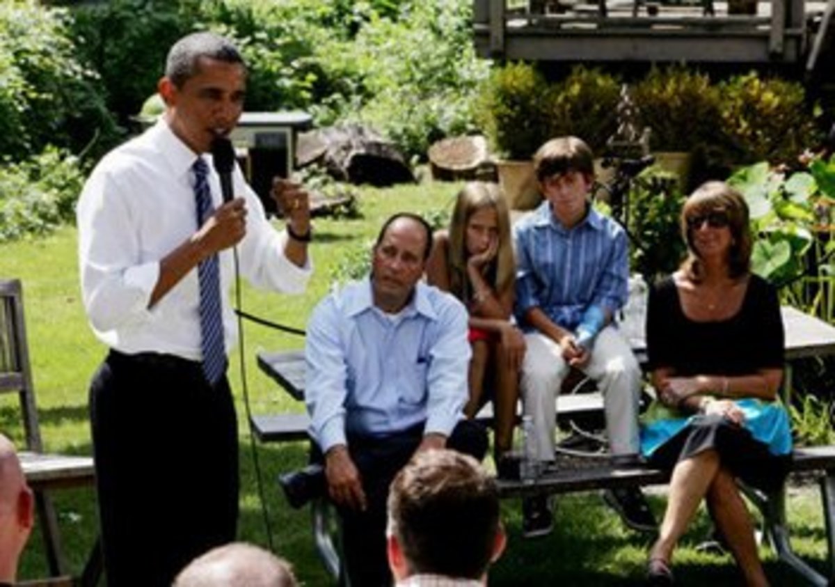 obama backyard photo obama backyard The President’s Backyard Discussion of the Economy (as It Could Be)