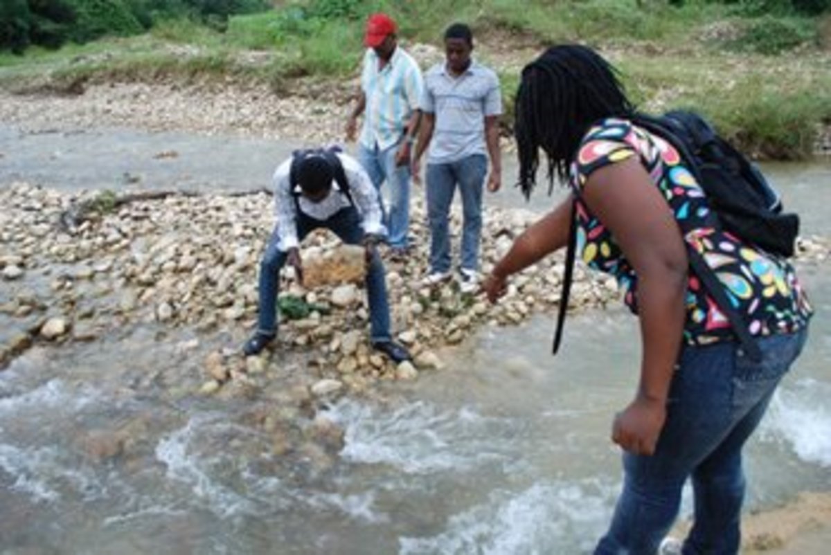 haiti river