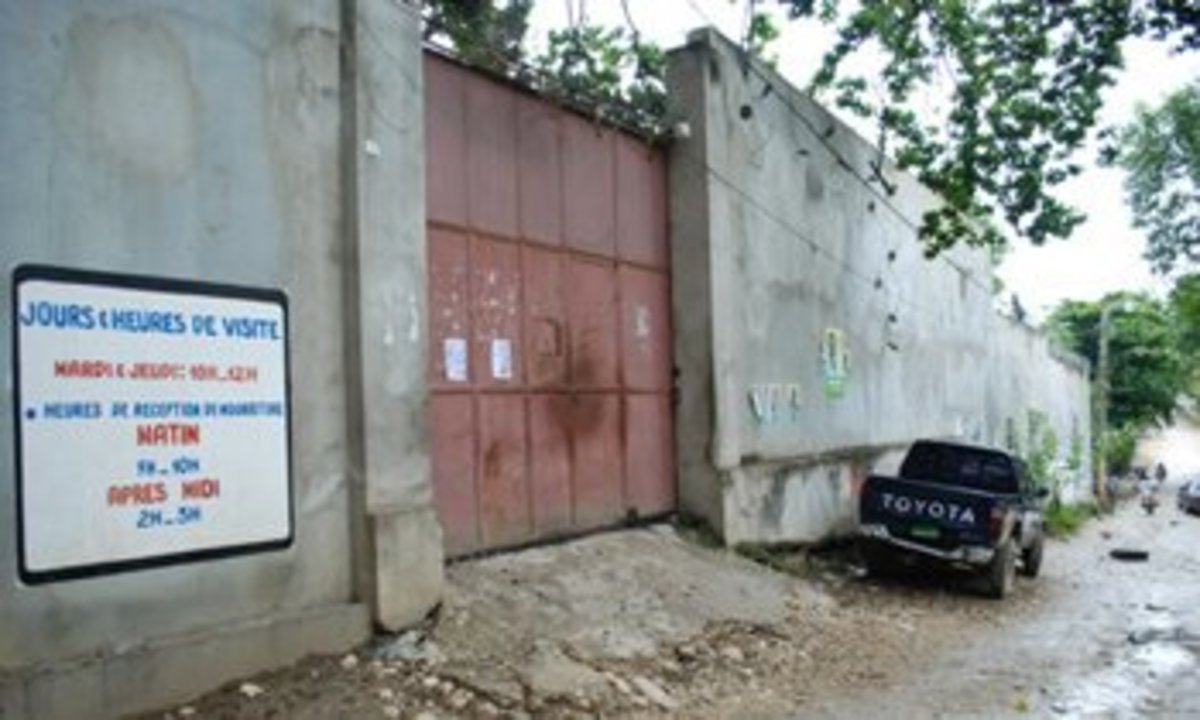 haiti The Jail in Mirebalais