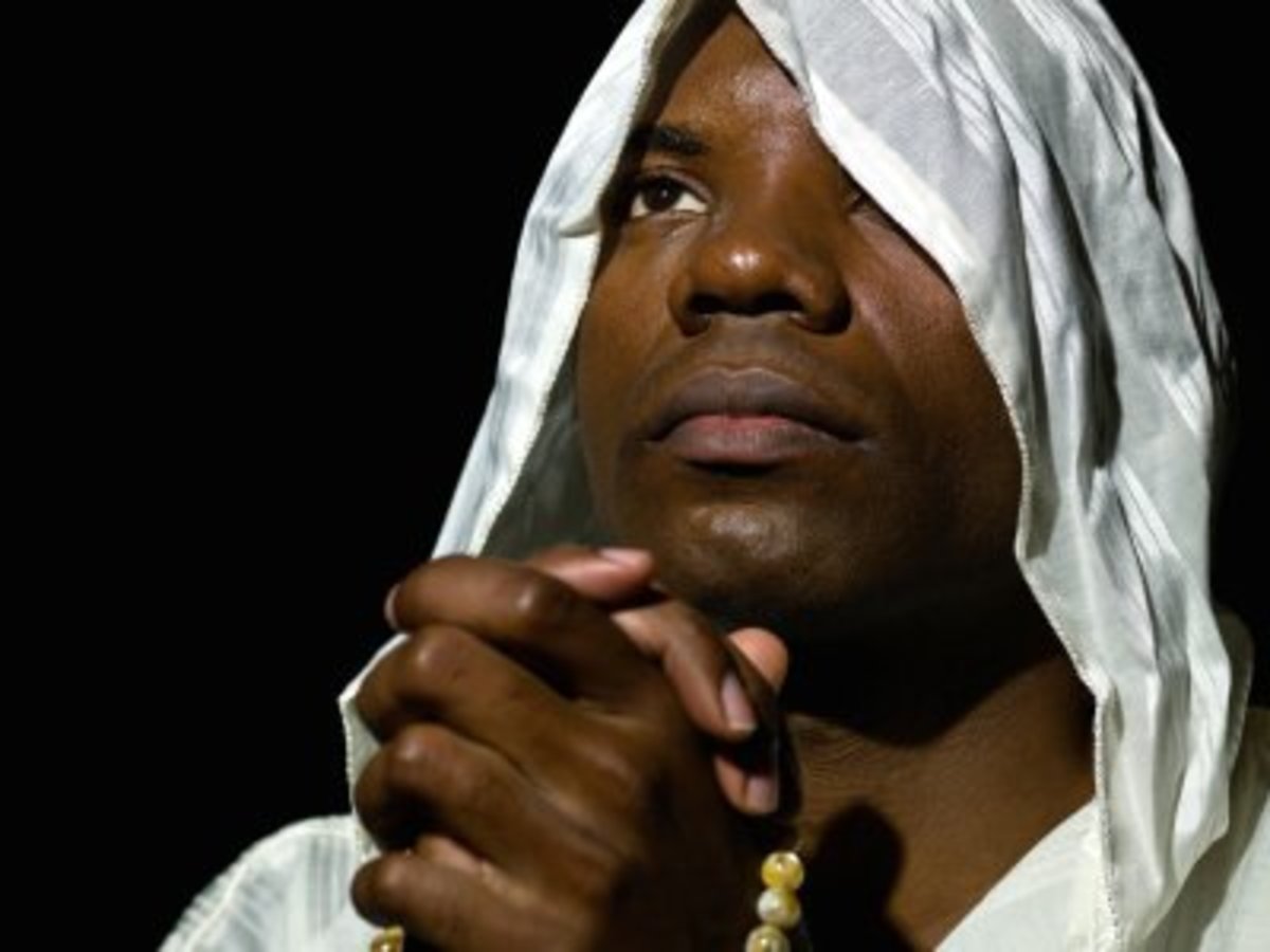 Muslim Man Praying