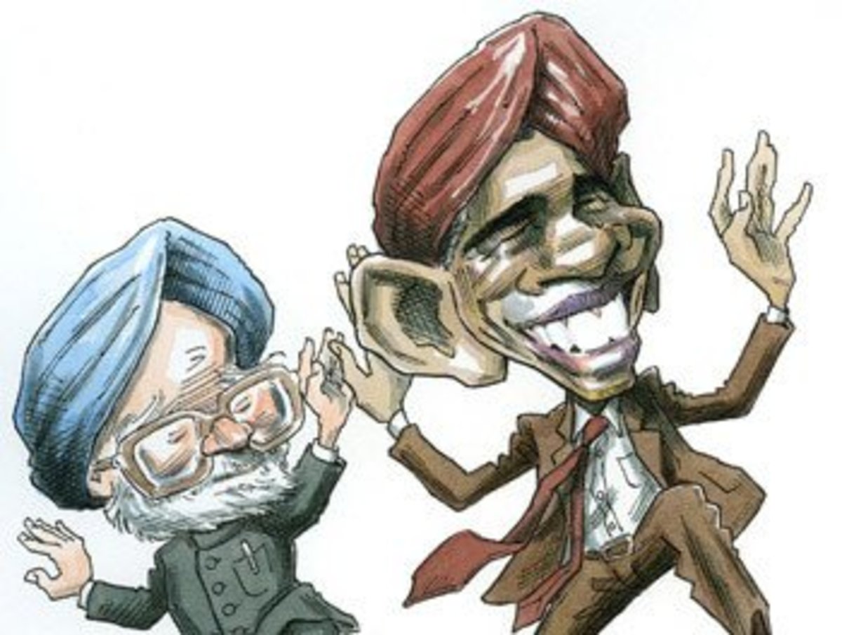 obama in india