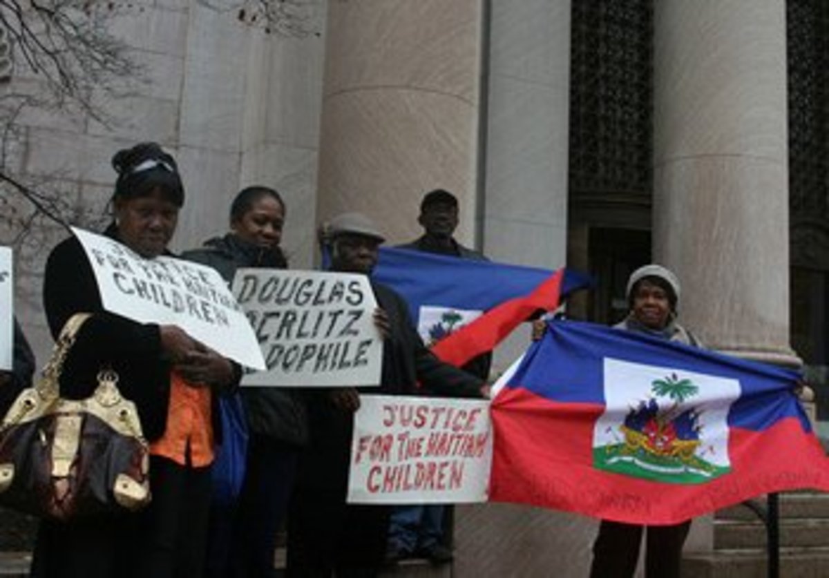 haiti protest