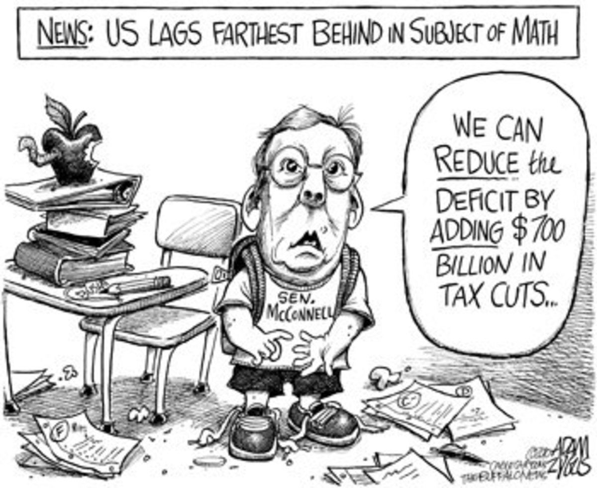 bush tax cuts1 The Real Deficits