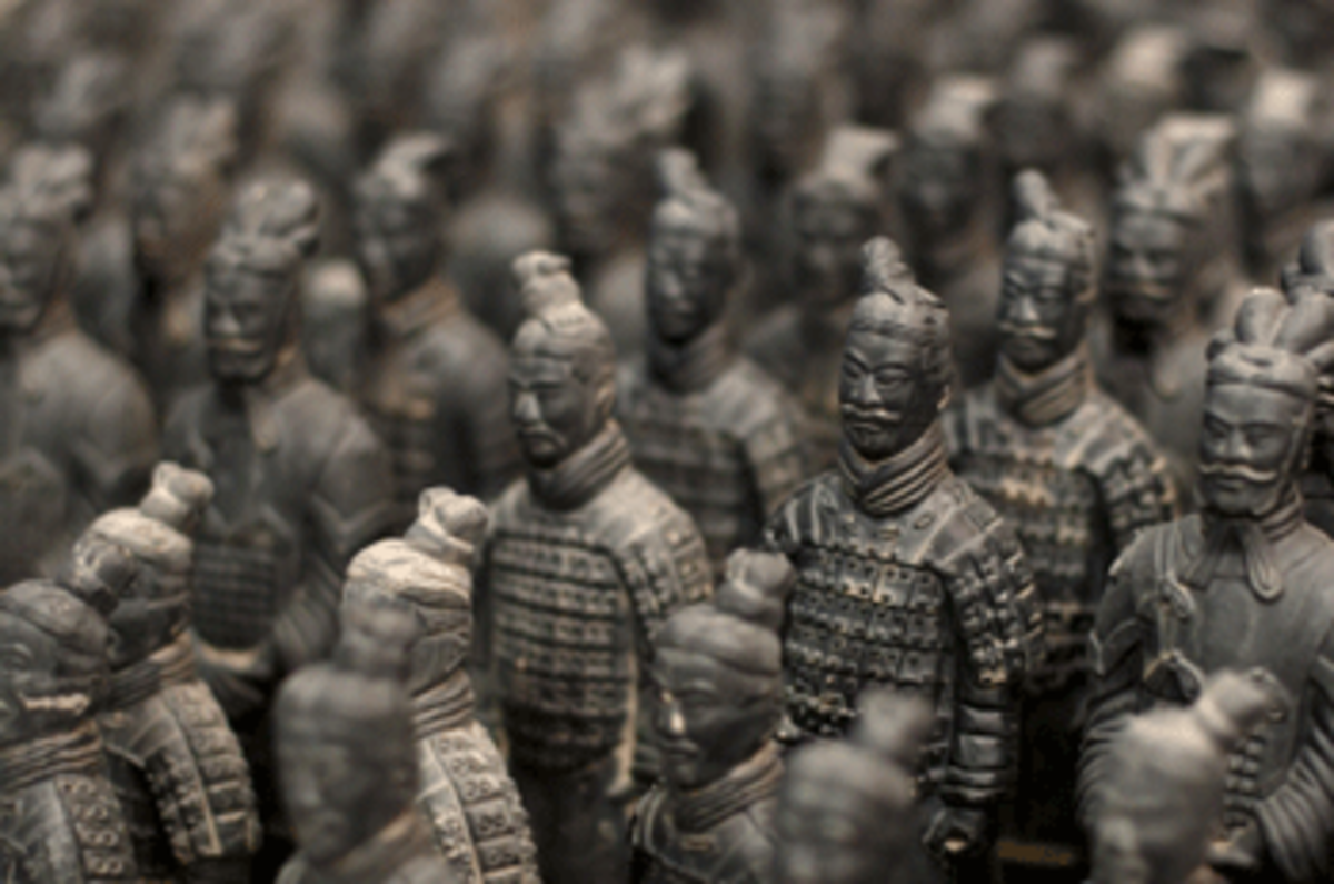 chinese soldiers