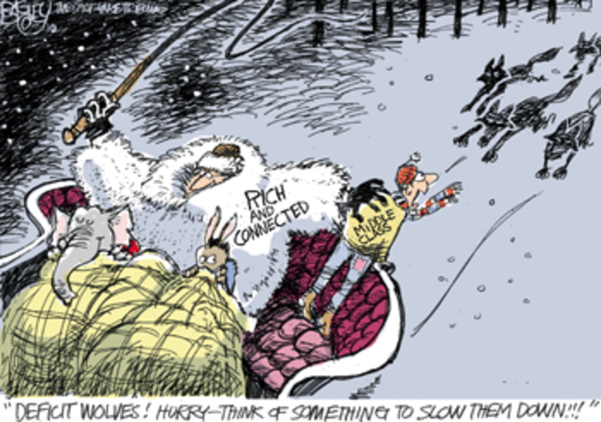 deficit wolves Obama Ignored the Elephant in the Room