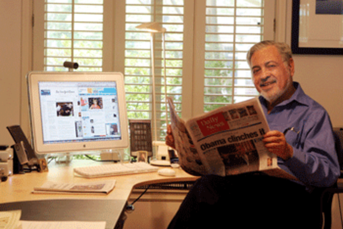 jerry at desk Author Spotlight: Jerry Drucker