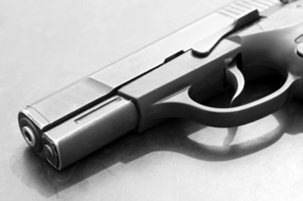automatic pistol